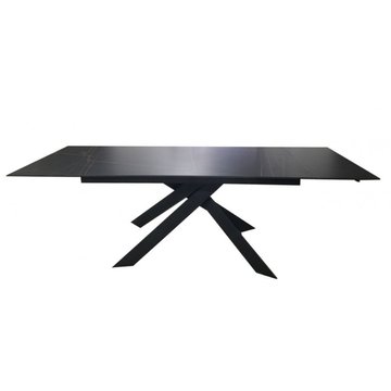 Стол обеденный GRACIO LOFTY BLACK 160(240)x90 см