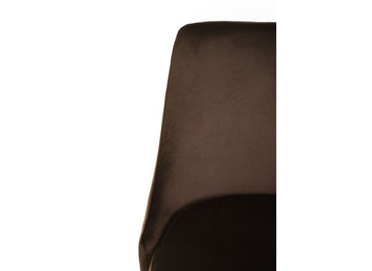 Напівбарний стілець B-128 Velvet Мокко