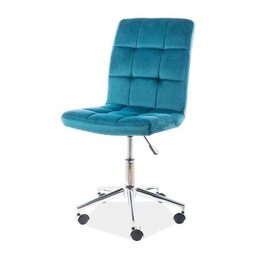 Крісло офісне Q-020 Velvet Бірюзовий SIGNAL
