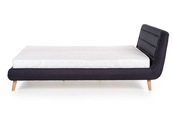 Ліжко Elanda Сірий 160х200 см HALMAR