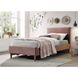 Кровать Acoma 	Velvet Розовый 90х200 см SIGNAL