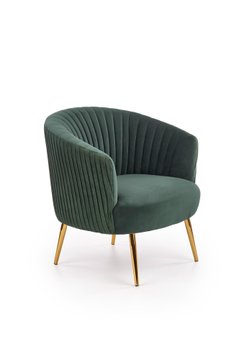 Кресло Crown Velvet Зеленый HALMAR