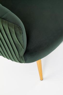 Крісло Crown Velvet Зелений HALMAR