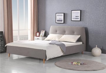 Кровать Doris Серый 160х200 см HALMAR