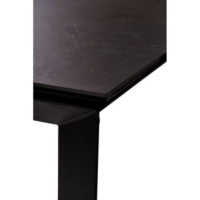 Стіл обідній VERMONT BLACK MARBLE 120(170)x80 см