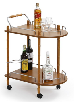 Барний столик Bar-4 Дуб 60x40x75 см HALMAR