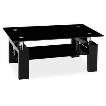 Журнальний столик Lisa II Чорний 110х60 см SIGNAL