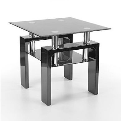 Журнальний столик Lisa D Чорний 60х60 см SIGNAL
