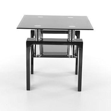 Журнальний столик Lisa D Чорний 60х60 см SIGNAL