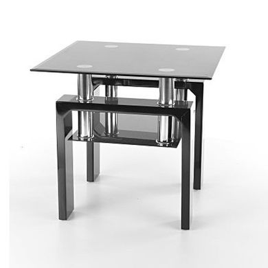 Журнальный столик Lisa D Черный 60х60 см SIGNAL