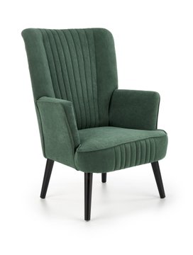 Кресло Delgado Velvet Зеленый HALMAR