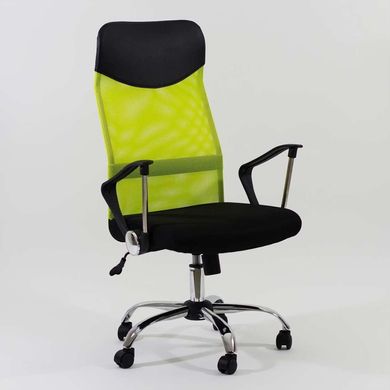 Крісло комп'ютерне Q-025 Чорний / Зелений SIGNAL