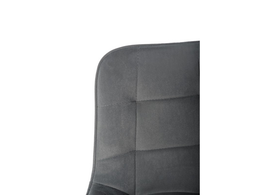 Напівбарний стілець B-140-1 Velvet Сірий