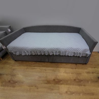 Ліжко Lanta Сірий 90х200 см SIGNAL