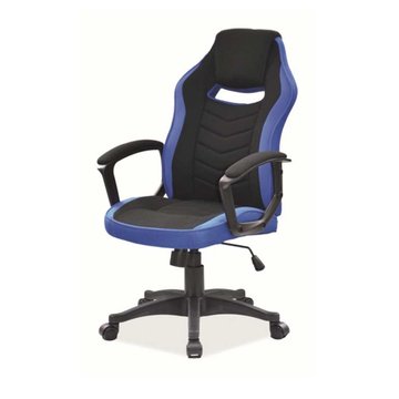 Крісло офісне Camaro Чорний / Синій SIGNAL