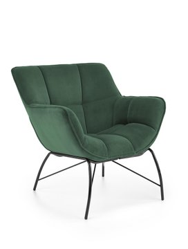 Кресло Belton Velvet Зеленый HALMAR