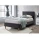 Кровать Azurro Velvet Серый 90х200 см SIGNAL