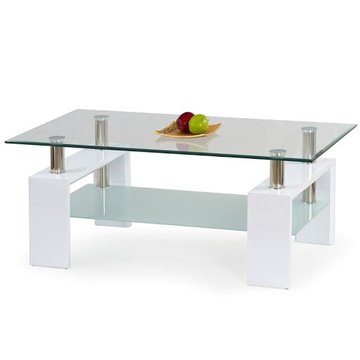 Журнальний столик Diana INTRO Білий 100х60 см HALMAR