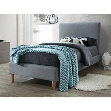 Кровать Acoma Серый 90х200 см SIGNAL