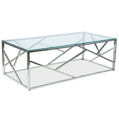 Журнальний столик Escada A Срібний 120х60 см SIGNAL