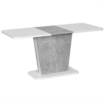 Стол Calipso Белый / Серый 110(145)х69 см SIGNAL