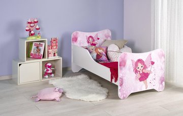 Ліжко дитяче Happy Fairy Різнокольоровий 76х145 см HALMAR