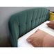 Ліжко Liguria Velvet Зелений 160х200 см SIGNAL