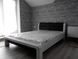 Ліжко Cassandra Білий / Чорний 120х200 см HALMAR