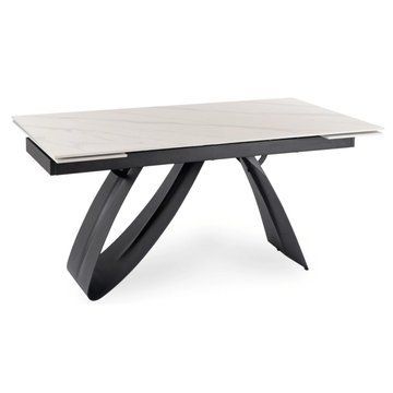 Обеденный стол MEBEL ELITE DEVON 160(220)*90 см Белый