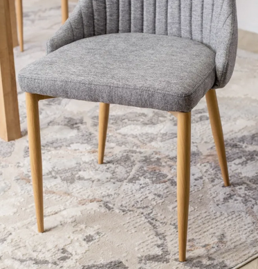 Стілець MEBEL ELITE TORINO тканина: Сірий