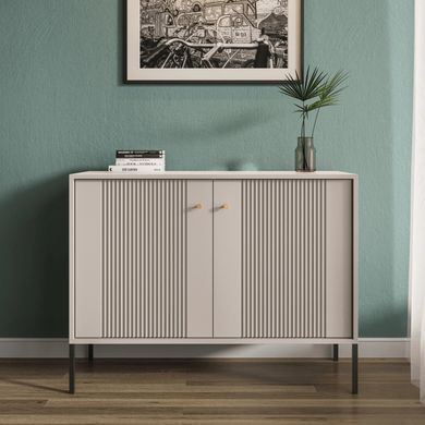 Комод MEBEL ELITE SOFT Кашемир/Золотой