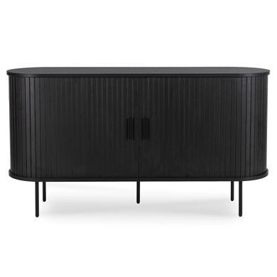 Комод MEBEL ELITE TRISH 140 см Чорний