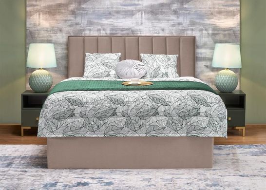 Кровать Asento Светло Бежевый 160X200 см HALMAR