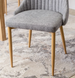 Стілець MEBEL ELITE TORINO тканина: Сірий
