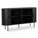 Комод MEBEL ELITE TRISH 140 см Чорний