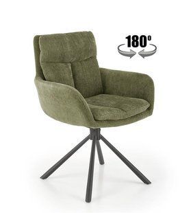 Кресло поворотное K-495 Оливковый HALMAR