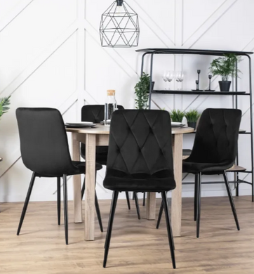 Стіл кухонний розкладний MEBEL ELITE HARRY 102-142х102 см дуб сонома