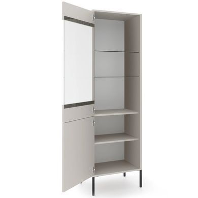 Вітрина MEBEL ELITE SOFT Кашемір