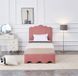 Кровать ORSO 90*200 см Розовый HALMAR