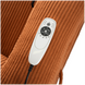 Кресло мягкое раскладное массажное с реклайнером MEBEL ELITE BOX Velvet Коричневый