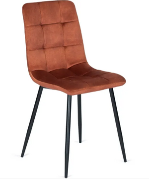 Стілець оксамитовий MEBEL ELITE PERU Velvet Червоний