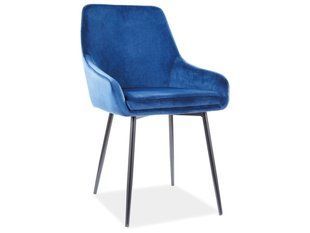 Стул Albi Velvet синий SIGNAL