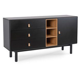 Комод MEBEL ELITE CASTILLO Черный