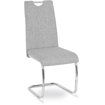 Стул MEBEL ELITE LOPEZ ткань: светло-серый