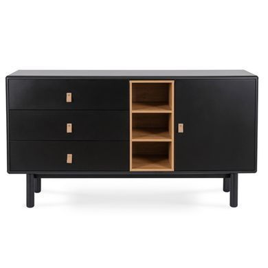 Комод MEBEL ELITE CASTILLO Черный