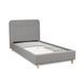 Кровать MEBEL ELITE DENNIS 90x200 см Серый