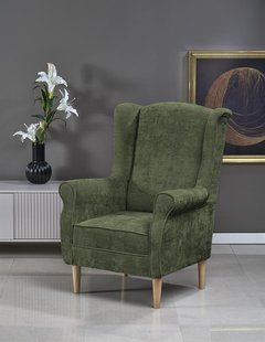 Кресло HERMES Оливковое HALMAR