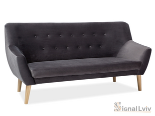 Софа Nordic III Velvet Сірий SIGNAL