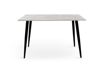 Стіл Гейт 120/80*75, індастріал /чорні ноги