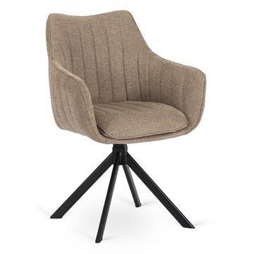 Обідній стілець поворотний MEBEL ELITE MUMBAI Бежевий